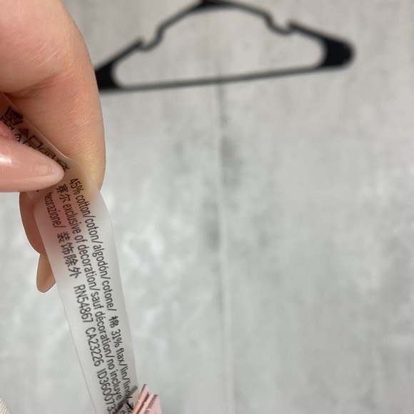 NWT Victorias Secret linen crop tank - Picture 6 of 6